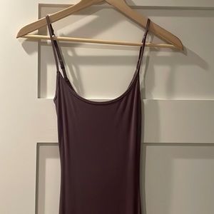 SKIMS Ribbed Long Slipdress